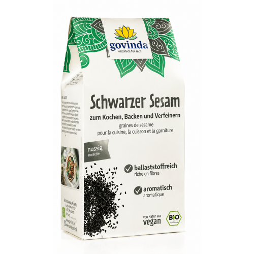 Sezam čierny BIO 200g Govinda Sezam čierny BIO 200g Govinda